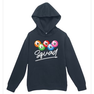 Lottery Gambling Bingo Squad Lotto Bingo Player Bingo Urban Pullover Hoodie