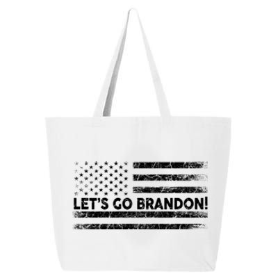 LetS Go Brandon Joe Biden Chant Impeach Biden Usa Flag 25L Jumbo Tote