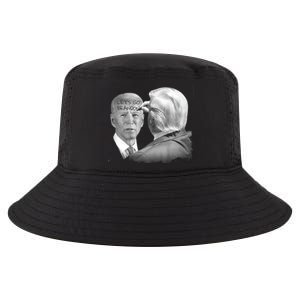 Let's Go Brandon Trump Writes On Biden's Forehead Cool Comfort Performance Bucket Hat