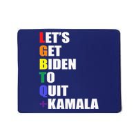 Let’s Get Biden To Quit + Kamala LGBTQ Mousepad