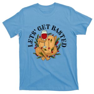 Lets Get Basted Cute Fall Turkey Thanksgiving Gift T-Shirt