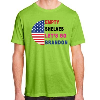 Lets Go Brandon Meme Classic American Flag Half Circle Adult ChromaSoft Performance T-Shirt