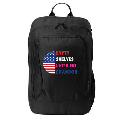 Lets Go Brandon Meme Classic American Flag Half Circle City Backpack