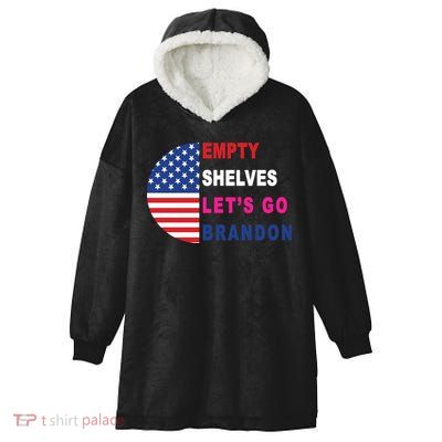 Lets Go Brandon Meme Classic American Flag Half Circle Hooded Wearable Blanket