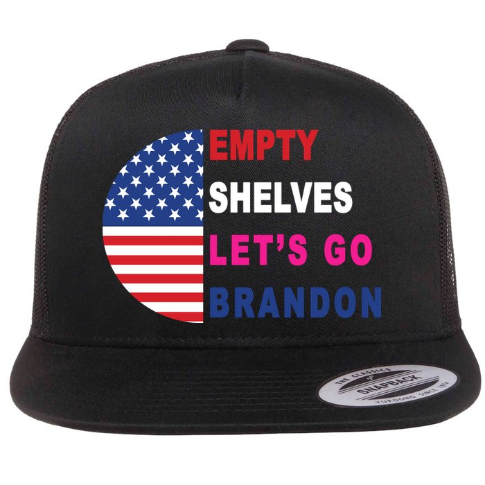 Lets Go Brandon Meme Classic American Flag Half Circle Flatbill Hat