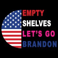Lets Go Brandon Meme Classic American Flag Half Circle Flatbill Hat