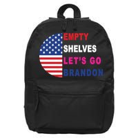 Lets Go Brandon Meme Classic American Flag Half Circle 16 in Basic Backpack