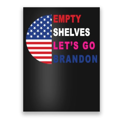 Lets Go Brandon Meme Classic American Flag Half Circle Poster