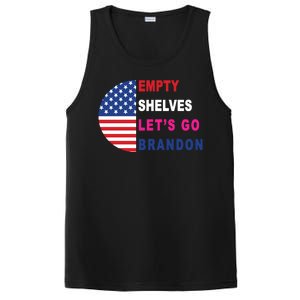 Lets Go Brandon Meme Classic American Flag Half Circle PosiCharge Competitor Tank