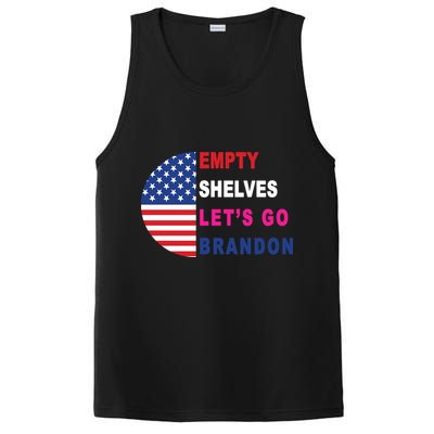 Lets Go Brandon Meme Classic American Flag Half Circle PosiCharge Competitor Tank