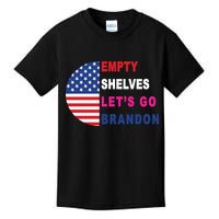 Lets Go Brandon Meme Classic American Flag Half Circle Kids T-Shirt