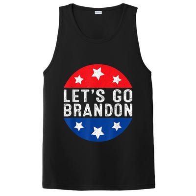 Let's Go Brandon Retro Vintage Design PosiCharge Competitor Tank