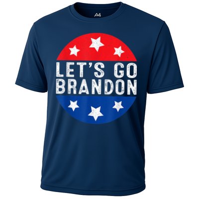 Let's Go Brandon Retro Vintage Design Performance Shirt