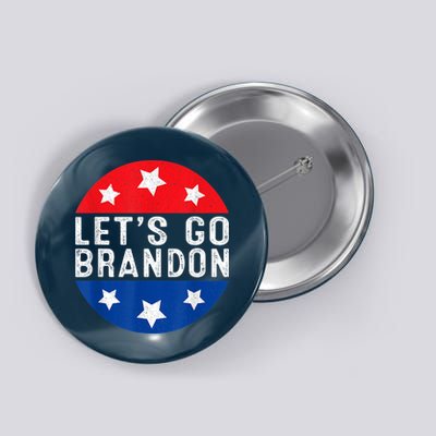 Let's Go Brandon Retro Vintage Design Button