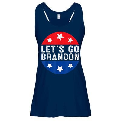 Let's Go Brandon Retro Vintage Design Ladies Essential Flowy Tank
