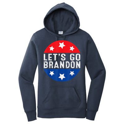 Let's Go Brandon Retro Vintage Design Women's Pullover Hoodie