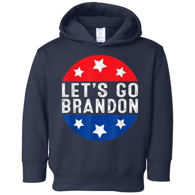 Let's Go Brandon Retro Vintage Design Toddler Hoodie
