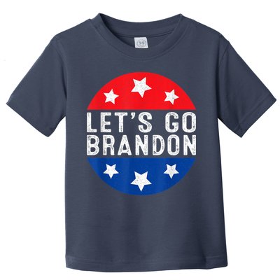 Let's Go Brandon Retro Vintage Design Toddler T-Shirt