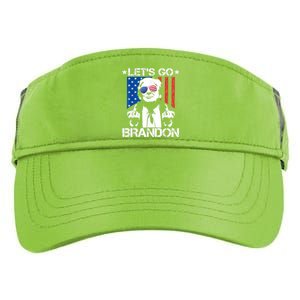 Let's Go Brandon Trump Middle Finger Flag Adult Drive Performance Visor