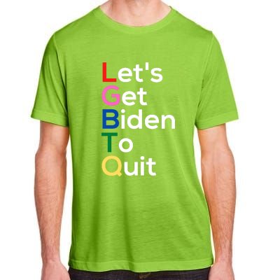 Let's Get Biden To Quit Lets Get Biden To Quit Adult ChromaSoft Performance T-Shirt