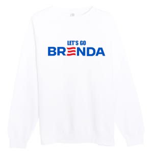 LetS Go Brenda Kamala 2024 Premium Crewneck Sweatshirt