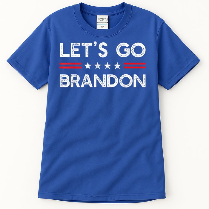 Let’s Go Brandon Conservative US Flag Gift Tall T-Shirt