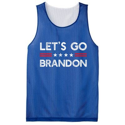 Let’s Go Brandon Conservative US Flag Gift Mesh Reversible Basketball Jersey Tank