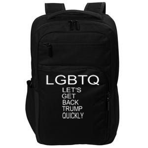 LetS Get Back Trump Quickly Impact Tech Backpack