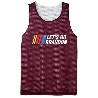 Let's Go Brandon Gear Mesh Reversible Basketball Jersey Tank