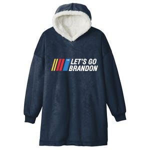 Let's Go Brandon Gear Hooded Wearable Blanket