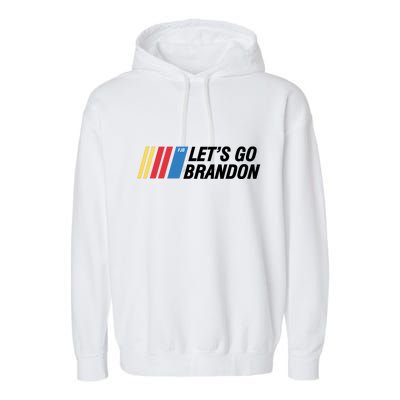 Let's Go Brandon Gear Garment-Dyed Fleece Hoodie