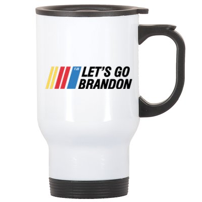 Let's Go Brandon Gear Stainless Steel Travel Mug