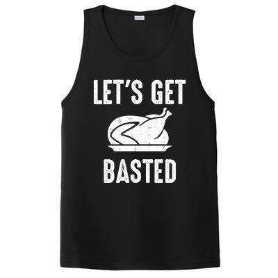 Lets Get Basted Gift PosiCharge Competitor Tank