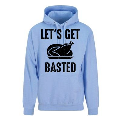 Lets Get Basted Gift Unisex Surf Hoodie