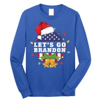 Lets Go Brandon Christmas Theme Gift Long Sleeve Shirt