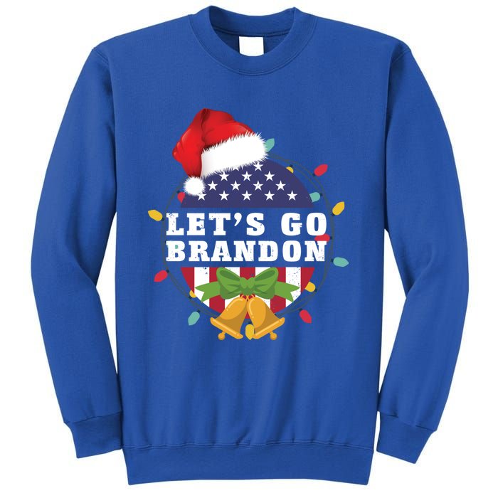 Lets Go Brandon Christmas Theme Gift Sweatshirt