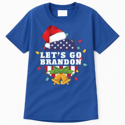 Lets Go Brandon Christmas Theme Gift Tall T-Shirt