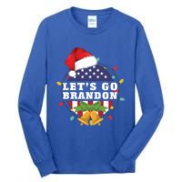 Lets Go Brandon Christmas Theme Gift Tall Long Sleeve T-Shirt