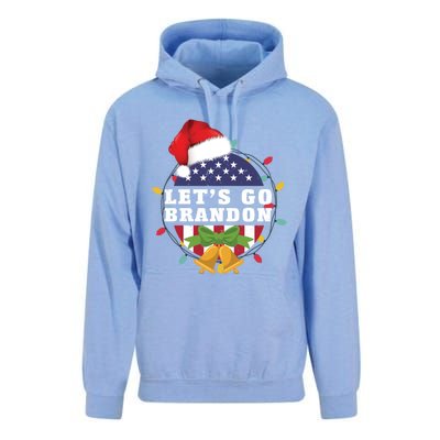 Lets Go Brandon Christmas Theme Gift Unisex Surf Hoodie