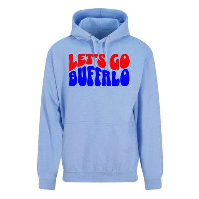 LetS Go Buffalo Football Chant Fun Team Gear Unisex Surf Hoodie