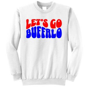 LetS Go Buffalo Football Chant Fun Team Gear Sweatshirt