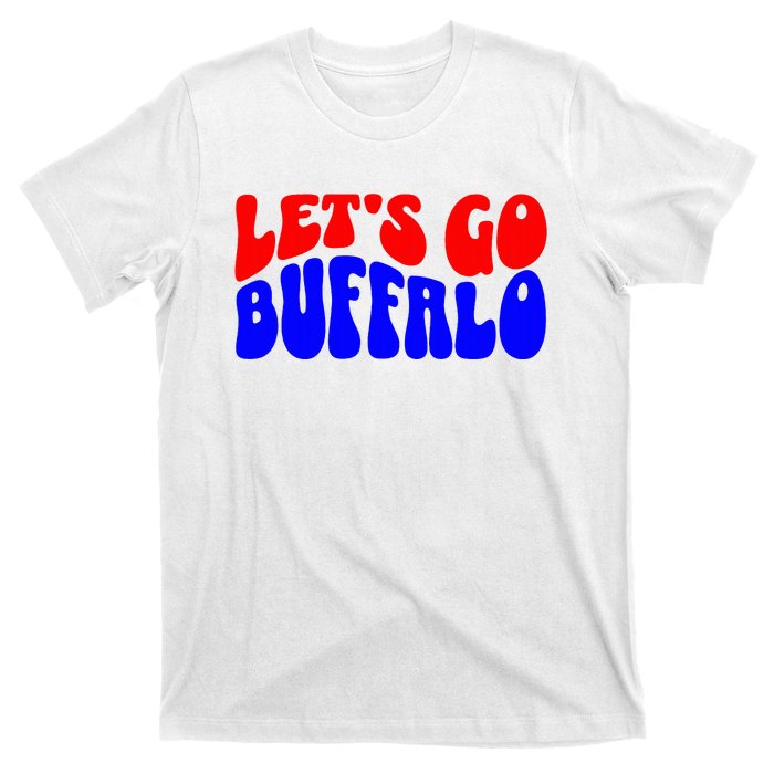 LetS Go Buffalo Football Chant Fun Team Gear T-Shirt