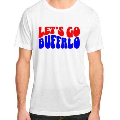 LetS Go Buffalo Football Chant Fun Team Gear Adult ChromaSoft Performance T-Shirt