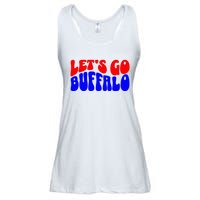 LetS Go Buffalo Football Chant Fun Team Gear Ladies Essential Flowy Tank