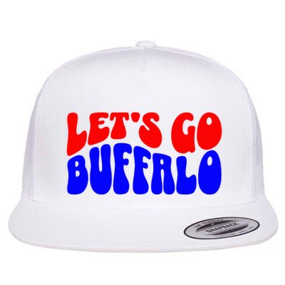 LetS Go Buffalo Football Chant Fun Team Gear Flatbill Hat
