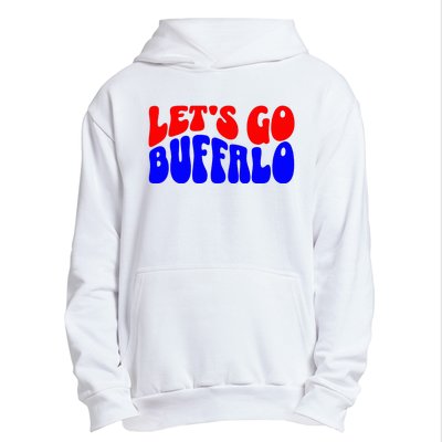 LetS Go Buffalo Football Chant Fun Team Gear Urban Pullover Hoodie