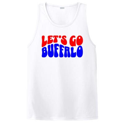 LetS Go Buffalo Football Chant Fun Team Gear PosiCharge Competitor Tank