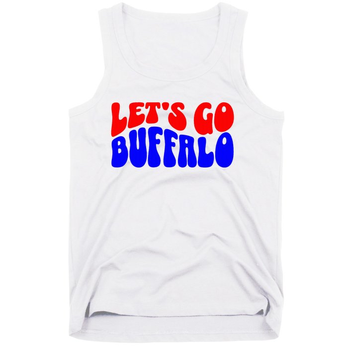 LetS Go Buffalo Football Chant Fun Team Gear Tank Top