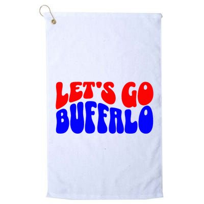 LetS Go Buffalo Football Chant Fun Team Gear Golf Towel