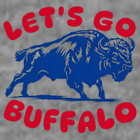 LetS Go Buffalo 7-Panel Snapback Hat